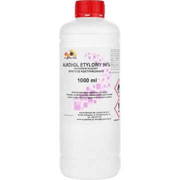 - BAZA DO PERFUM -1L HQ ETANOL 96% BARDZO CZYSTY