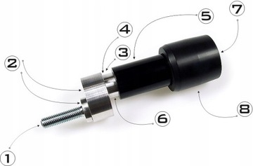 Аварийные колодки двухвинтовые Yamaha YZF600 600 Thundercat 1996 - 2003 Azarel PRO