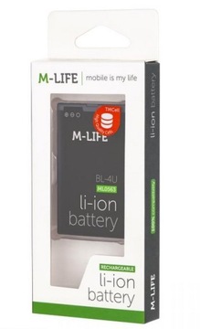 BATERIA AKUMULATOR 3.7 V 1050 mAh Li-ion BL-4U