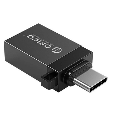 Orico черный USB-C на USB-A 3.1 алюминиевый адаптер 5 Гбит/с + подвеска
