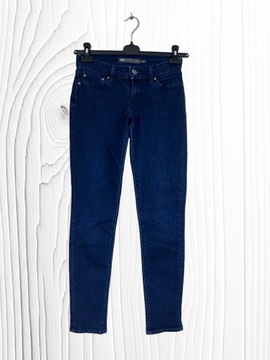 Levi's Demi Curve Mid Rise Skinny roz. W26 L32 damskie jeansy