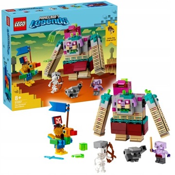 LEGO Klocki Minecraft Decydujące starcie z Dewastatorem Maincraft Legends