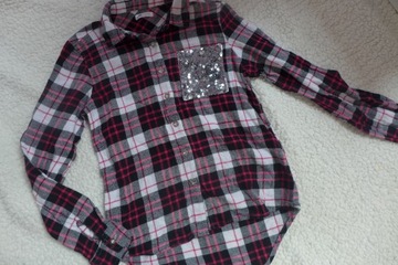 PEPCO KOSZULA KRATA CEKINY 140-146