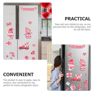 Магнитные наклейки Домашний декор Магниты на холодильник