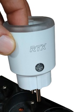 Gniazdko Wtyczka RTX Pomiar Licznik Energii do 260V Repater ZigBee TUYA