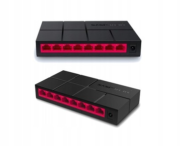 Mercusys | Switch | MS108G | Niezarządzany | Desktop | Ilość portów 10/100