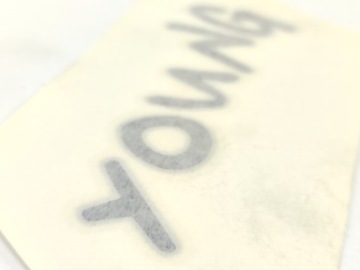 NÁLEPKA "YOUNG" FIAT PANDA 1991-2003 NOVÁ ORIGINÁLNÍ 46557540