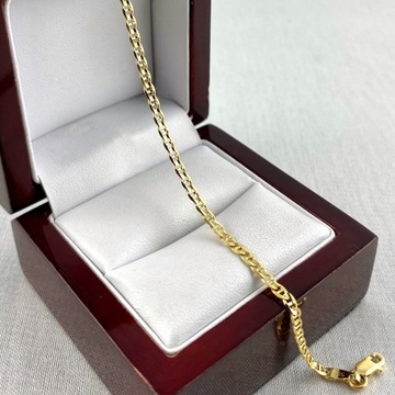 ZŁOTA bransoletka splot GUCCI PR. 585 (14K) długość 19,5 cm