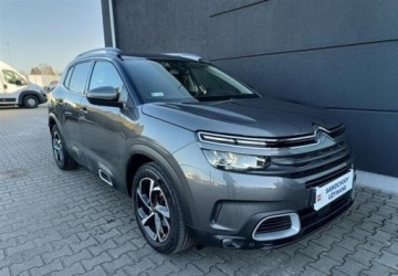 Citroen C5 Aircross SUV 1.2 PureTech 130KM 2021 Citroen C5 Aircross 1.2 130KM Feel Pack Vat Marza Salon PL ASO 1.2 130KM, zdjęcie 4