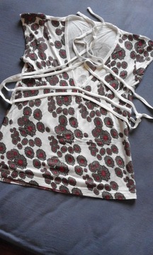 новая женская блузка-топ, выкройка Desigual, 36 М, красивая