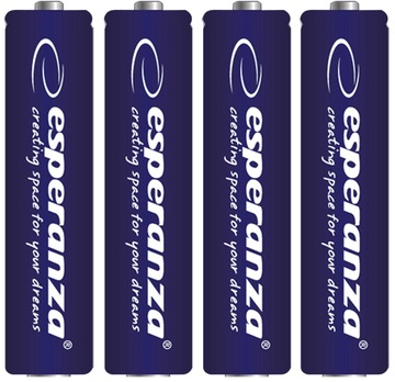 ESPERANZA BATERIE ALKALICZNE MOCNE AA 4SZT