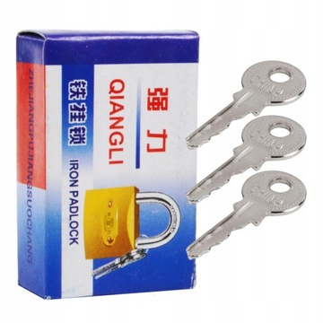 КОРОБКА 40 ММ, САМОБЛОКИРУЮЩИЙСЯ ЗАМОК, 3 КЛЮЧА