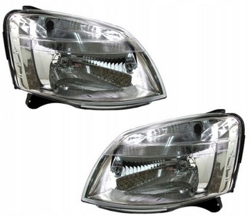 KOMPLET SVĚTLOMET CITROEN BERLINGO PEUGEOT PARTNER 2002-2008
