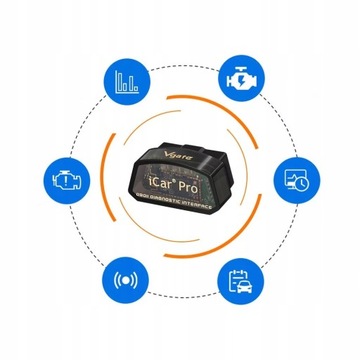 Диагностический интерфейс Vgate iCar Pro WIFI OBD2 ELM327