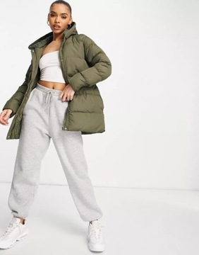 THREADBARE PŁASZCZ KHAKI PUCHOWY DAMSKI 34 VAL