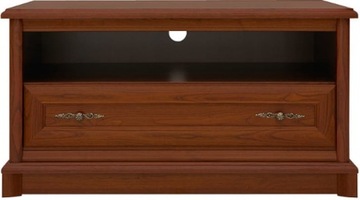 Szafka RTV pod Telewizor Kent Black Red White