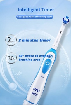 Электрическая зубная щетка Oral-B Вращающаяся зубная щетка