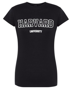 T-Shirt damski fajny nadruk HARVARD r.L