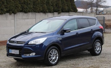 Ford Kuga II SUV 2.0 Duratorq TDCi 140KM 2013 Ford Kuga DOINWESTOWANY Bezwypadkowy Zadbany SERWIS 2.0 Diesel 140KM, zdjęcie 4