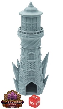 Фонарь - крошечная башня для игры в кости. Маяк Конец Судьбы. Маленькие башни. Башня для игры в кости.