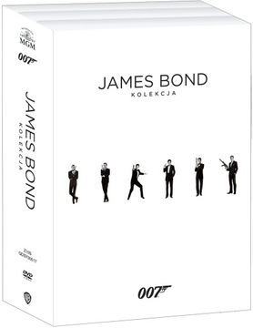 JAMES BOND. KOMPLETNA KOLEKCJA (24 DVD)