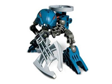 Klocki LEGO Bionicle 4868 Rahaga Gaaki używane Robot Zestaw Kompletny Hagah