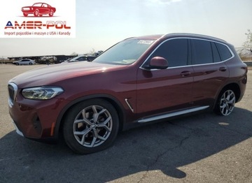 BMW X3 G01 2022 BMW X3 sDrive30I 2022 2.0l 2.0 Benzyna 248KM