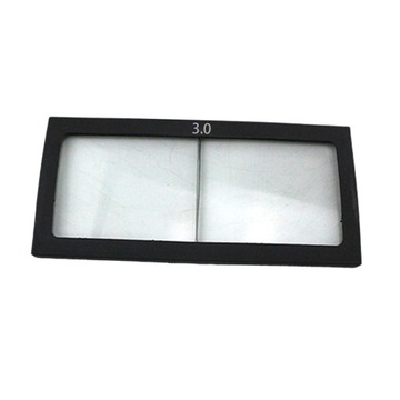 1x Сварочная линза диоптрий 0 11x5,5 см 3,0.