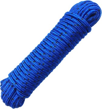 Lina Polipropylenowa Pleciona 5mm Sznur Linka 50m