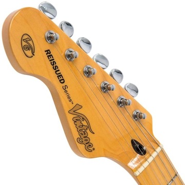 VINTAGE LV6MSSB - GITARA LEWORĘCZNA