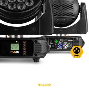 Профессиональная движущаяся головка RGBW LED DMX Beamz