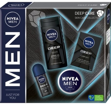NIVEA MEN ZESTAW PREZENTOWY DEEP CARE DLA MĘŻCZYZN