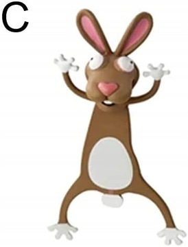 Wacky Bookmark for More Fun Reading 3D Stereo