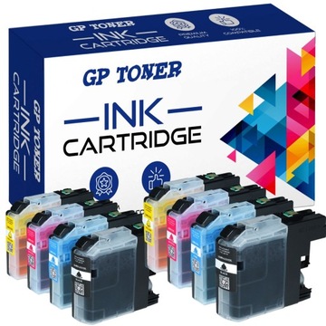 8x TUSZ do BROTHER LC123 MFC-J245 J4410DW J470DW J4110DW J752DW J152W J132W