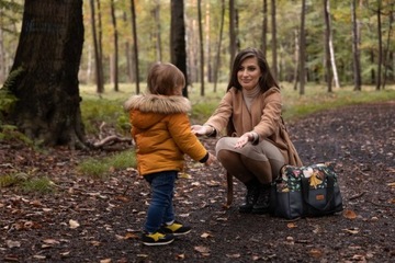 СУМКА ДЛЯ КОЛЯСКИ FOREST ADVENTURE ИЗ ЭКО КОЖИ, БЕЛАЯ