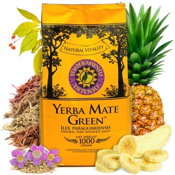 Yerba Mate Green Temperamento Intenso 1 кг 1000 г