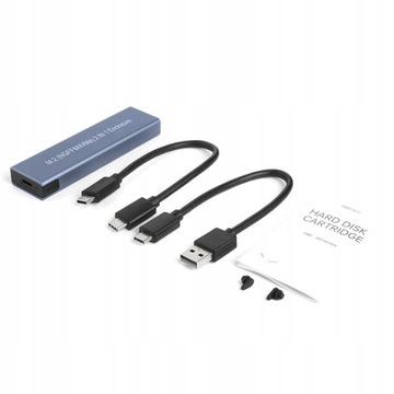 Адаптер Pocket Drive 3.1 M.2 в корпусе USB-C 10 Гбит/с