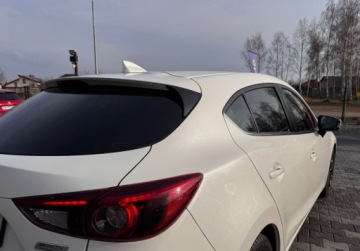 Mazda 3 III Hatchback Facelifting 1.5 SKYACTIV-D 105KM 2017 Mazda 3 bezwypadekorg lakierbiala perlaSPORT LINE 1.5 Diesel 105KM, zdjęcie 8