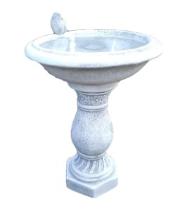 Венецианский пьющий для архитектурных бетонных птиц - украшение сада