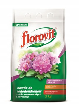 FLOROVIT NAWÓZ POD RODODENDRONY HORTENSJE AZALIE 3