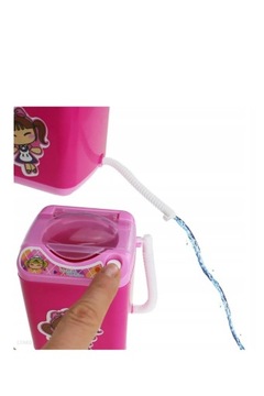 Mini pralka do makijażu lalka dla dzieci zabawka