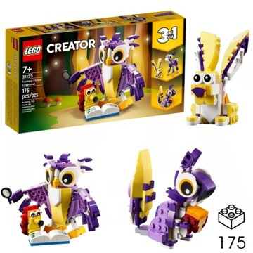 LEGO Creator 3 в 1 31125 «Фантастические лесные существа» + сумка Lego