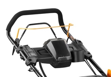 БЕНЗИНОВАЯ КОСИЛКА RIWALL 5390 53 см АККУМУЛЯТОРНЫЙ СТАРТЕР С МОЩНОСТЬЮ ПРИВОДА ТЕРМИНАТОРА