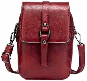 Damska kopertówa Torebka skórzana CROSSBODY boho
