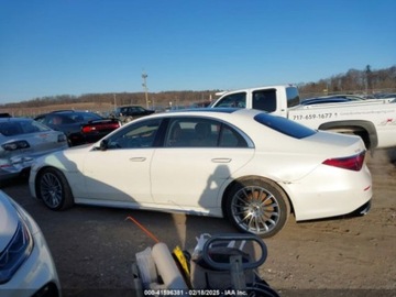 Mercedes 2022 Mercedes-Benz Klasa S 500 4Matic 2022 3.0l 3.0 Benzyna 429KM, zdjęcie 2
