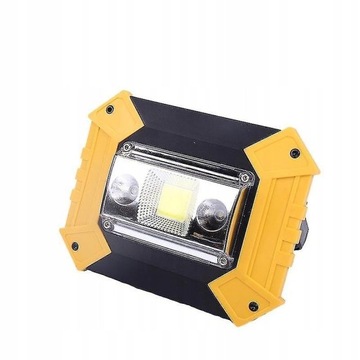 20w Cob Led Light 2x18650 Battery Usb Charging