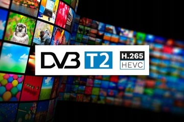 HD DVB-T2 HDMI H.265 HEVC декодер цифрового ТВ + КАБЕЛЬ HDMI + Батарейки