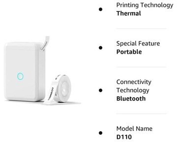 Принтер самоклеящихся этикеток NiiMbot D110