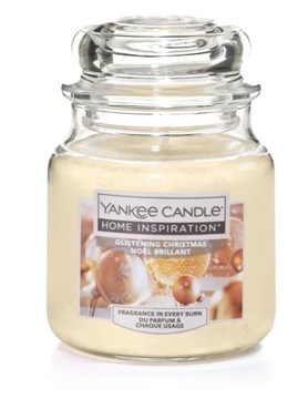 Parafinowa Świeca Zapachowa Yankee Candle Glistening Christmas Lśniące