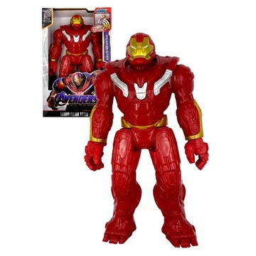 FIGURKA AVENGERS HULKBUSTER RUCHOMA DŹWIĘK LED 30 cm